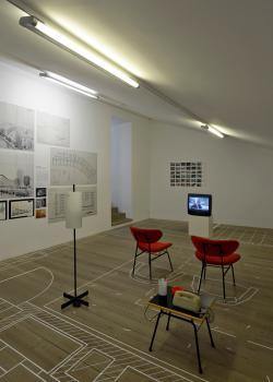 Kunst Meran Merano Arte, Mostra “Armando Ronca.  Architektur der Moderne in Südtirol 1935-1970”, 2017, Foto: Werner Feiersinger