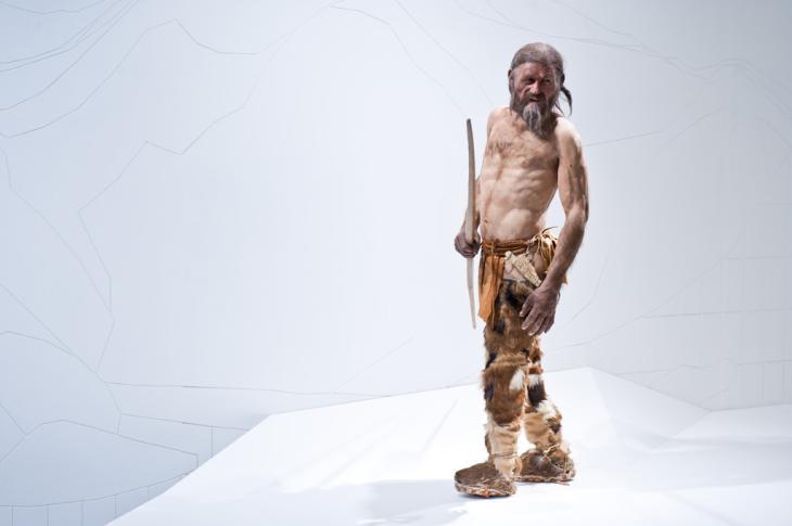 Ötzis Rekonstruktion - Foto dpi.com